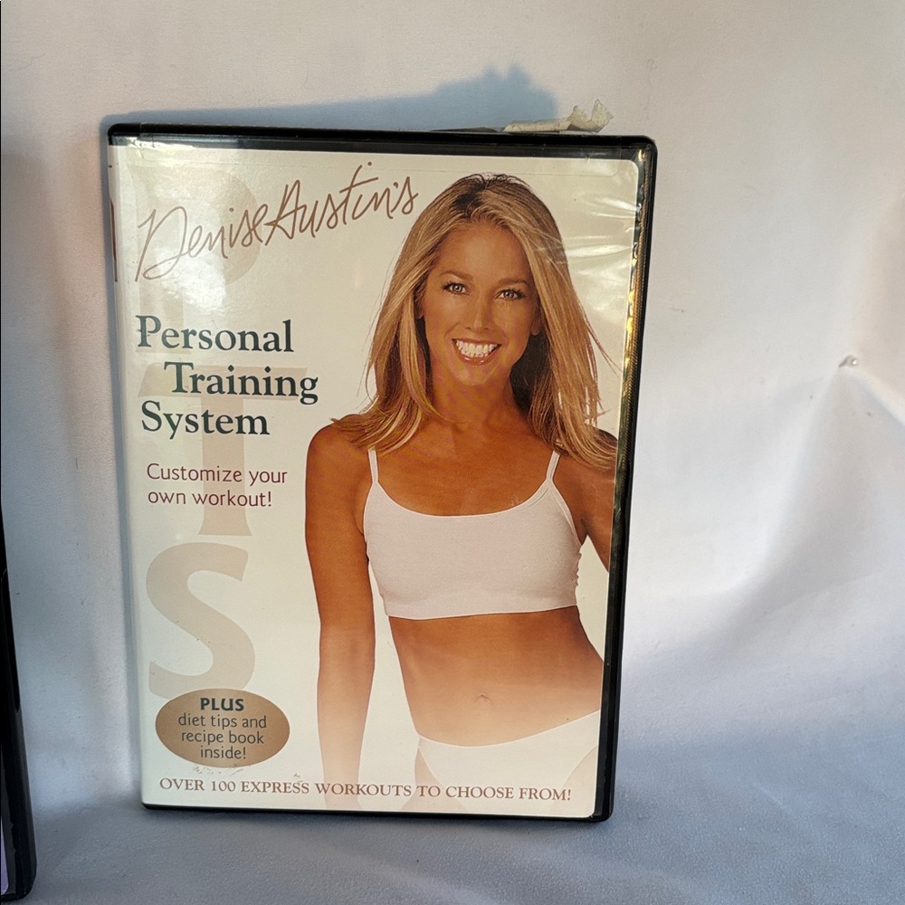 PRE-LOVED SET OF 3 DENISE AUSTIN PILATES PERSONAL TRAINING SYSTEM POWER ZONE DVD - Picture 6 of 12